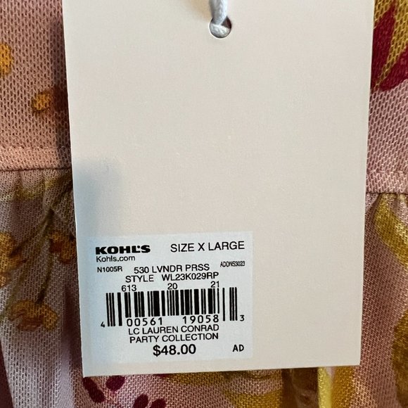 LC Lauren Conrad Tiered Ruffle Top - Sz XL (NWT) - Picture 5 of 8